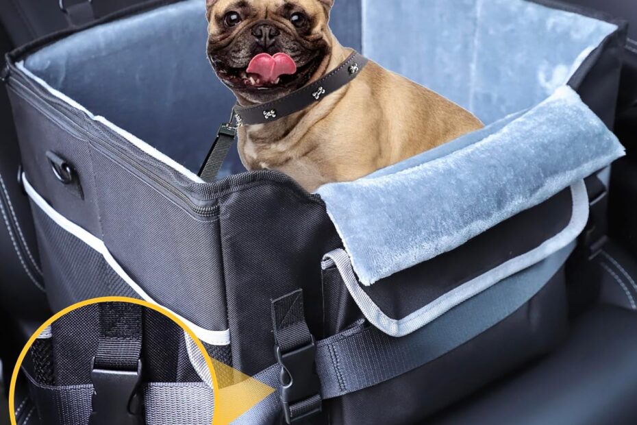 Travel in Style: The Ultimate Foldable Dog Car Seat for Small Pups