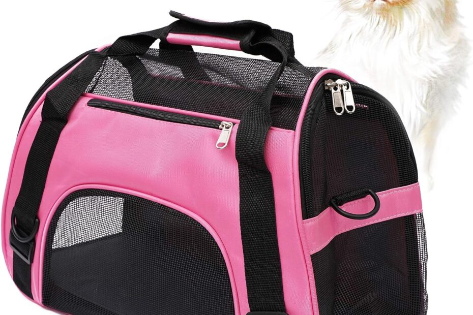 Travel in Style: The Ultimate Soft-Sided Carrier for Small Pets!