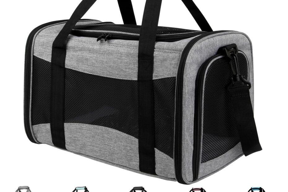 Travel in Style: The Ultimate Soft-Sided Pet Carrier for Your Furry Friend