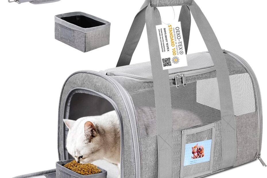 Travel in Style: The Ultimate TSA-Approved Pet Carrier for Small Dogs and Kittens