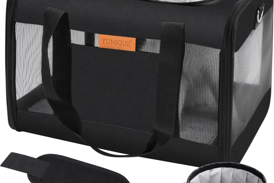 Travel in Style: YUNIQUE Soft-Sided Carrier Review for Pets Under 15 Lbs