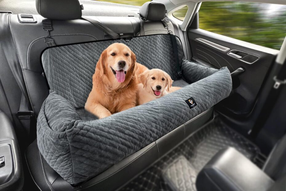 Travel Safe: Review of the Large Dog Car Seat for Dogs Under 100LBS