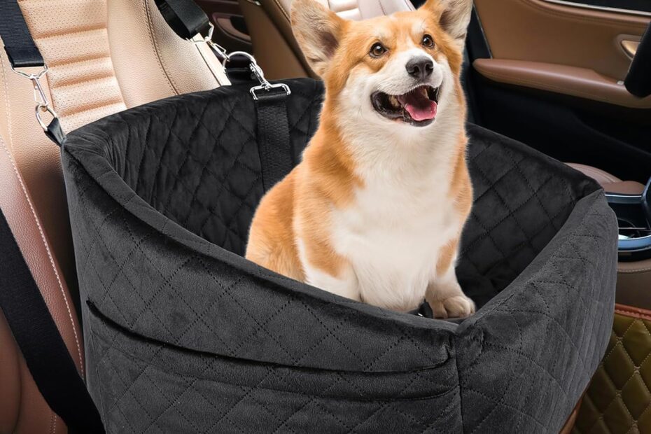 Travel Safe: The Ultimate Dog Car Seat for Small and Medium Dogs!