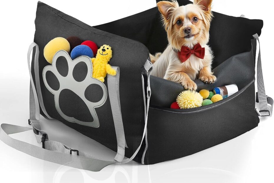 Travel Safely: BLACK1 Medium Dog Car Seat Review for Your Furry Friend!