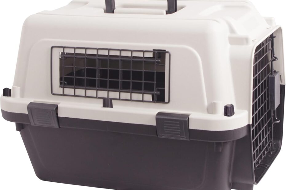 Travel Smart: The Ultimate Tan Portable Pet Crate for Dogs and Cats