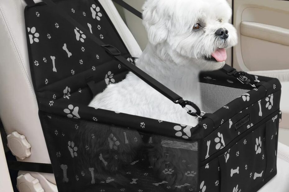 Travel Smart with PetsHome: The Ultimate Car Booster Seat for Your Furry Friends