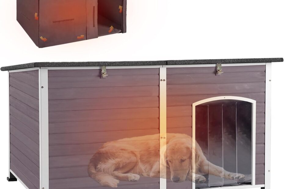 Ultimate Comfort: 59.1" Insulated Dog House Review for All Breeds