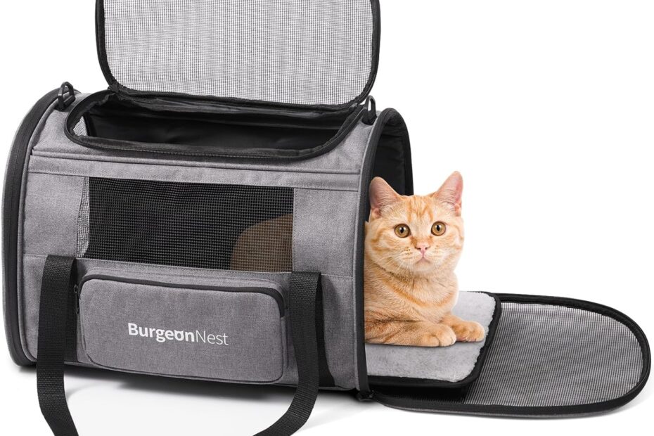 Ultimate Comfort for Your Furry Friends: BurgeonNest Soft-Sided Pet Carrier Review