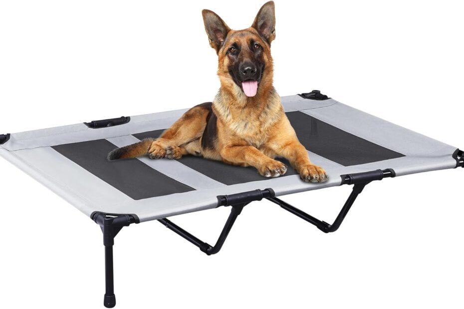 Ultimate Comfort for Your Pooch: PRAISUN XXL Elevated Dog Bed Review!