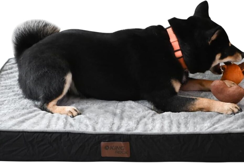 Ultimate Comfort for Your Pup: KINGROCK Orthopedic Dog Bed Review