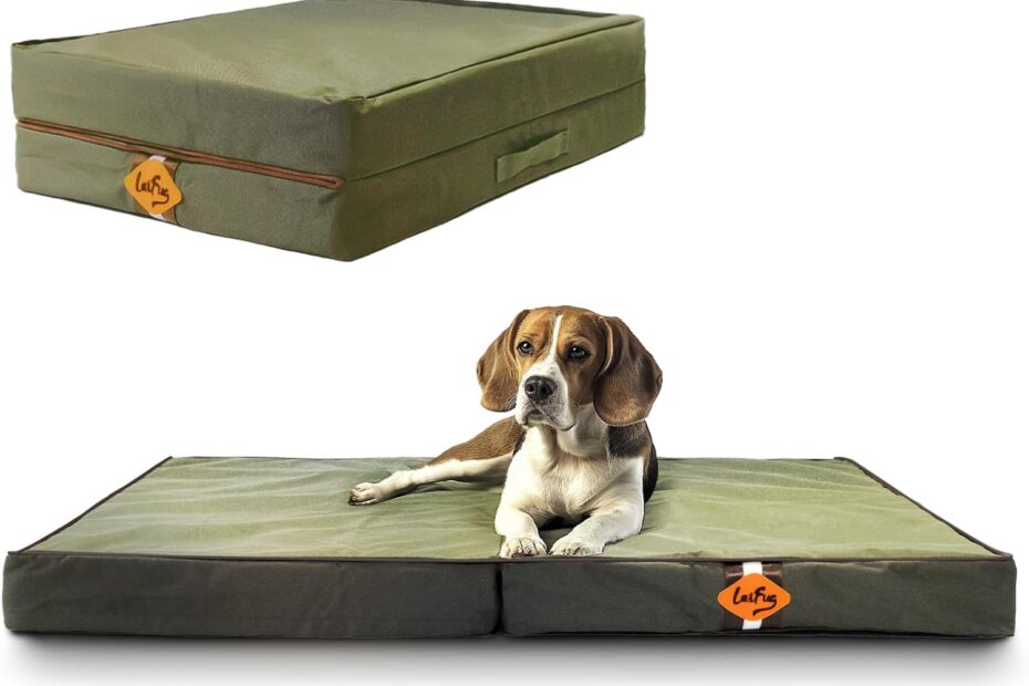 Ultimate Comfort: Laifug Foldable Waterproof Dog Bed Review for Large Dogs