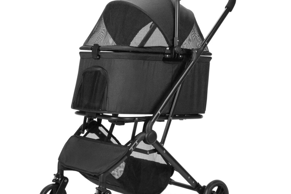 Ultimate Comfort on the Go: Review of the Best Foldable Pet Stroller for Dogs & Cats