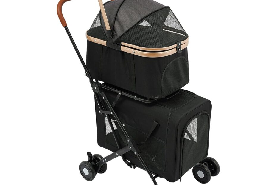 Ultimate Comfort on the Go: Review of the CNCEST Foldable Pet Stroller
