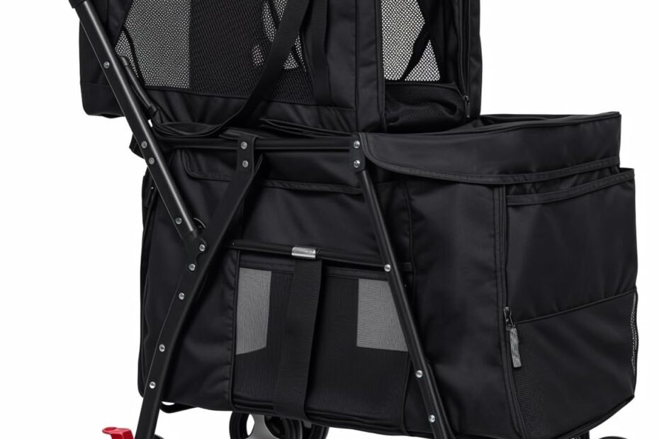 Ultimate Comfort on the Go: Review of the Double Pet Stroller for Your Furry Friends