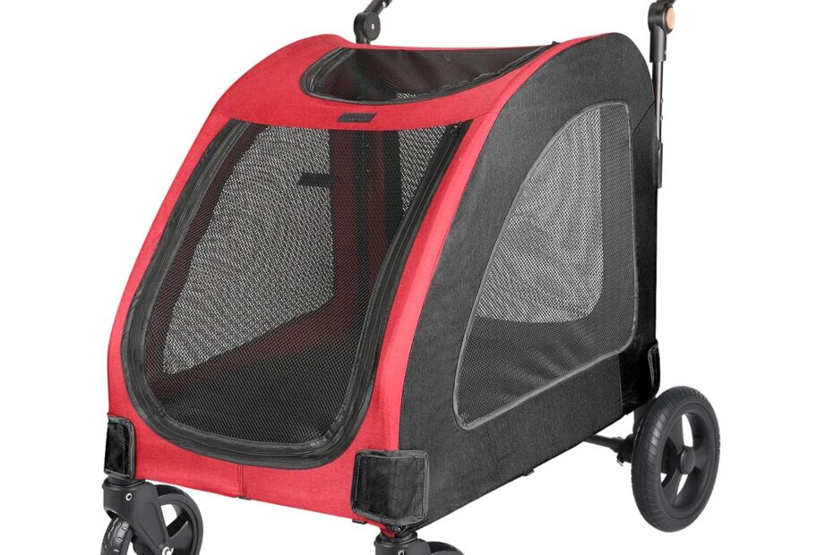 Ultimate Comfort on the Go: Review of the Large Dog Travel Stroller!
