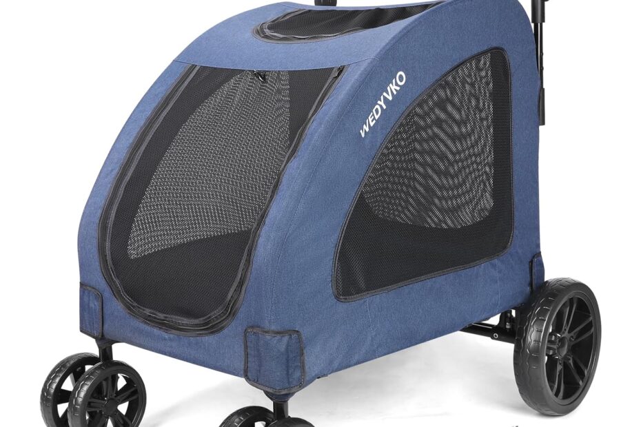 Ultimate Comfort on the Go: Review of the Large Dog Travel Stroller for Active Adventures
