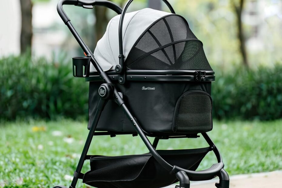 Ultimate Comfort on the Go: Review of the One-Click Foldable Pet Stroller