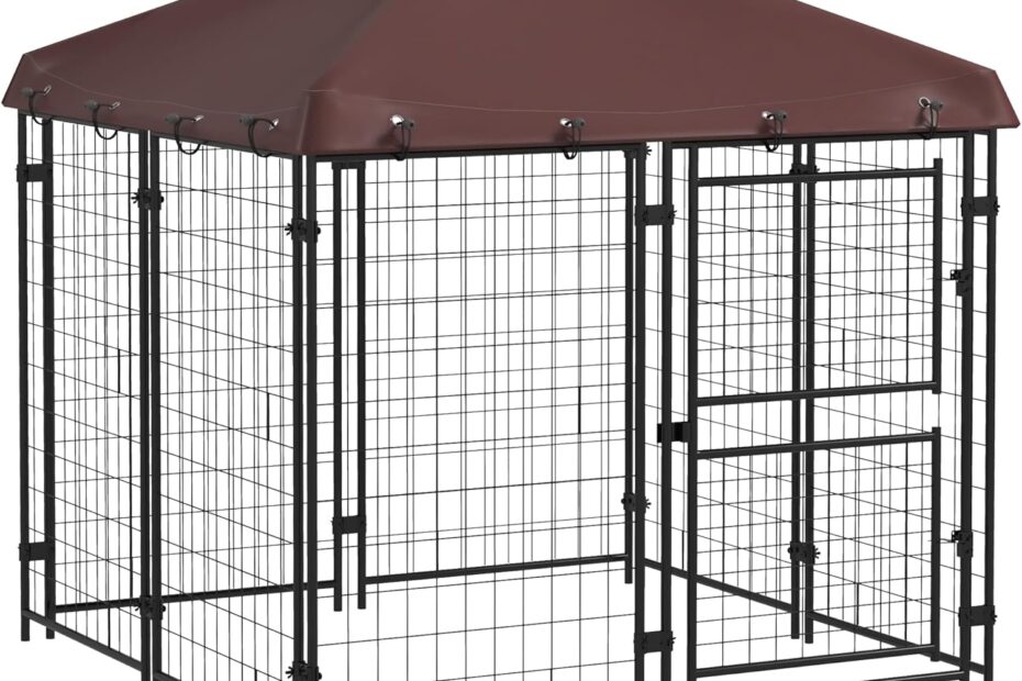 Ultimate Comfort: PawHut 4.6' x 5' Outdoor Dog Kennel Review