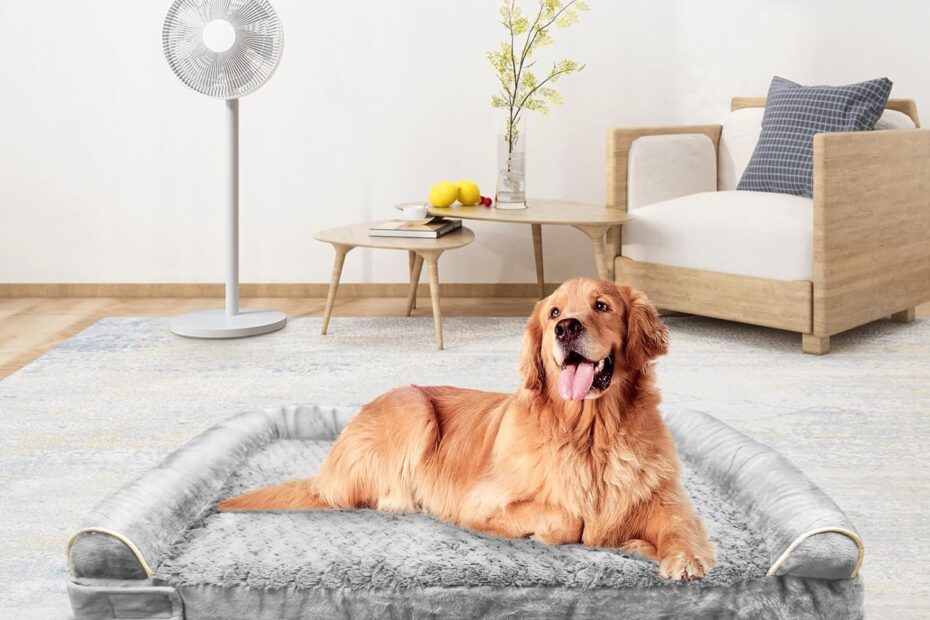 Ultimate Comfort: Review of the Orthopedic Memory Foam Dog Bed for Large Pups