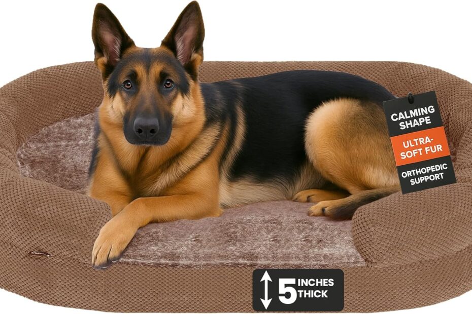 Ultimate Comfort: Review of the Orthopedic XL Memory Foam Dog Bed for Large Breeds