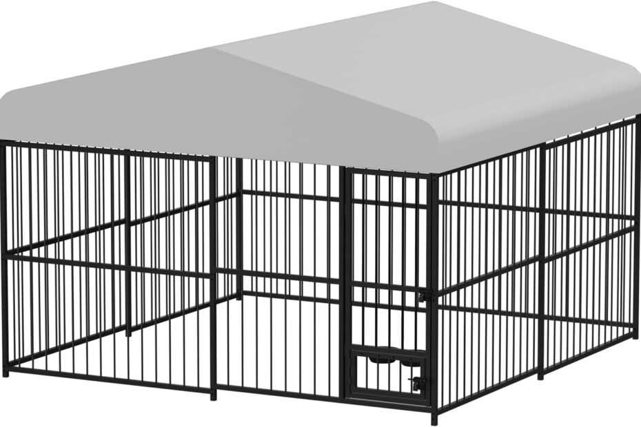 Ultimate Comfort: Review of the Outdoor Dog Kennel with Waterproof Roof