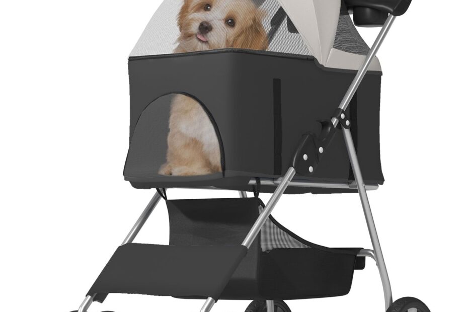 Ultimate Comfort: Review of the Pet Stroller for Your Furry Friends!