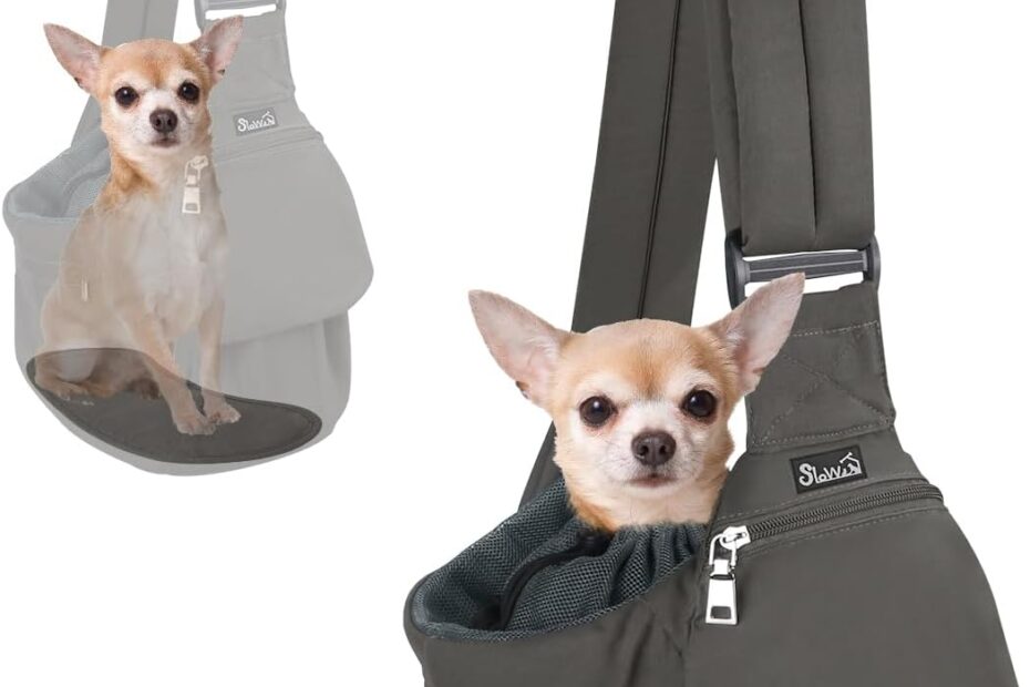 Ultimate Comfort: Review of the SlowTon Dog Carrier Sling for Small Pets