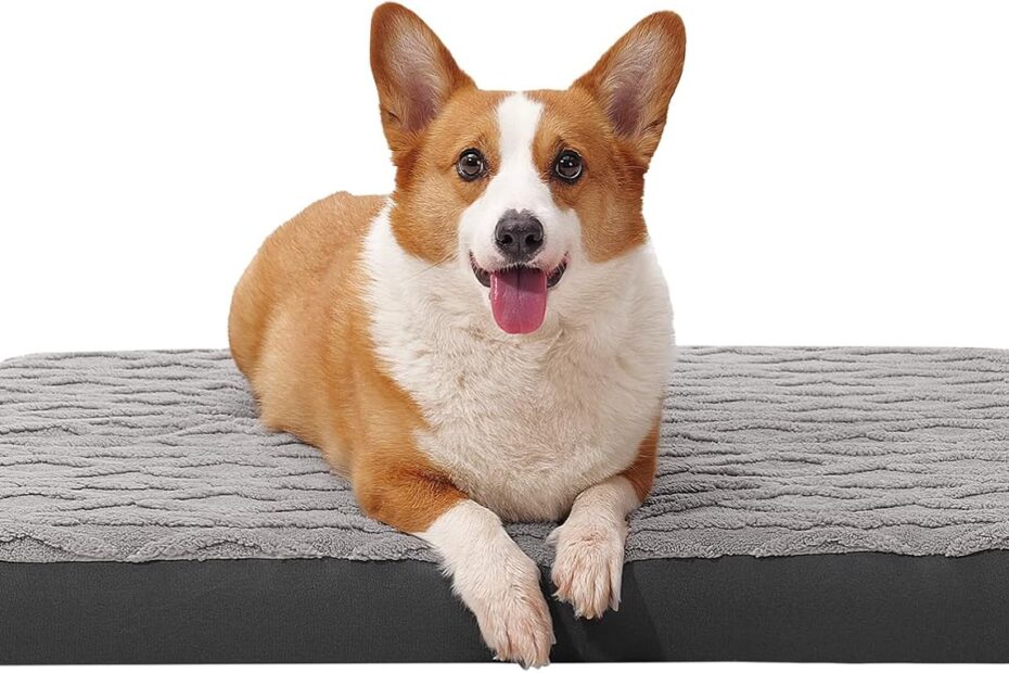 Ultimate Comfort: Review of the Waterproof Fluffy Memory Foam Dog Crate Bed