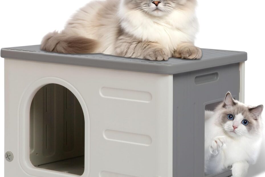 Ultimate Comfort: Review of the Waterproof Plastic Cat House for Feral Cats