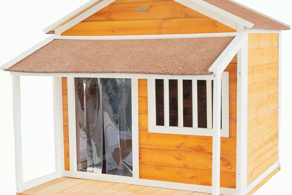 Ultimate Comfort: Review of the Weatherproof Indoor-Outdoor Wooden Dog House