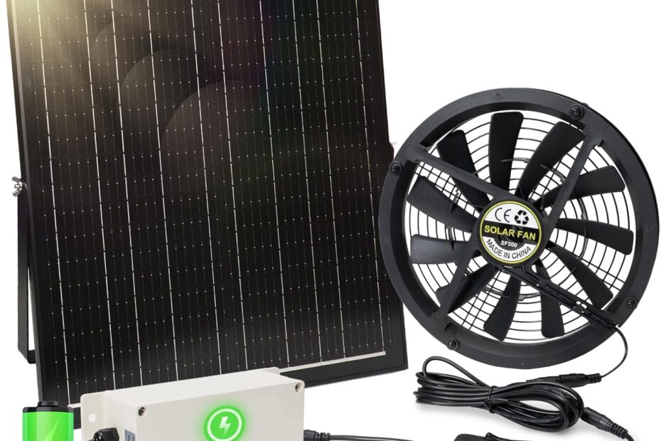 Ultimate Comfort: Solar Powered Fan for Your Coop and Beyond!