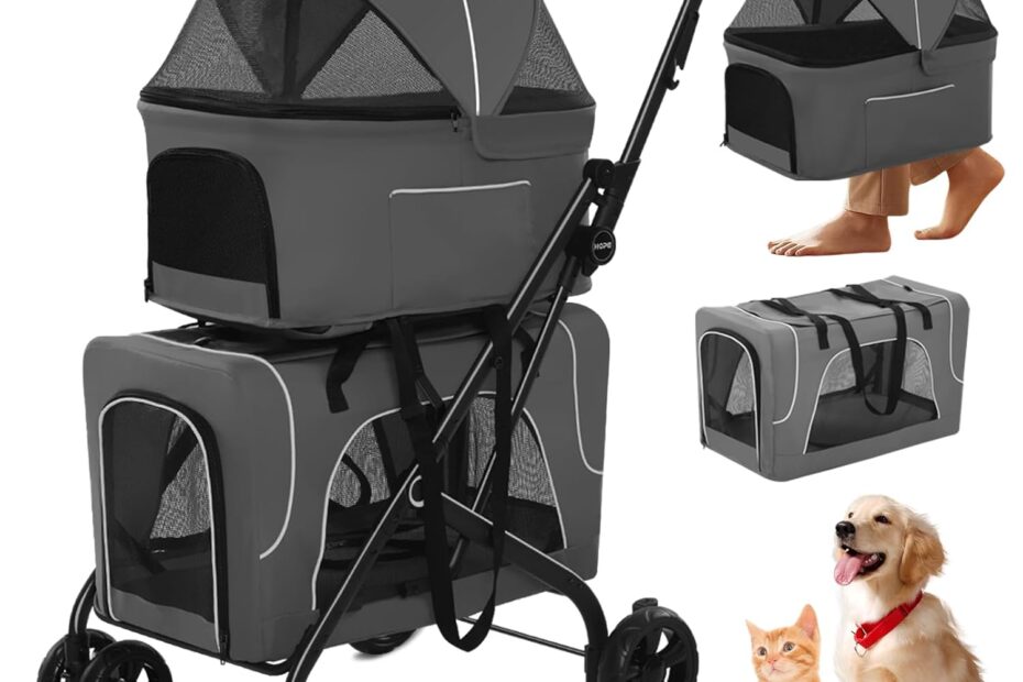 Ultimate Comfort: The Multi-Purpose Stroller for Small Dogs & Cats Reviewed!