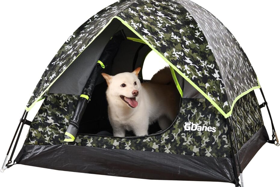 Ultimate Comfort Unleashed: GDanes Camouflage Dog Tent House Review