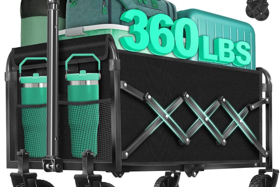 Ultimate Convenience: Review of the Heavy-Duty Collapsible Wagon Cart for All Your Adventures