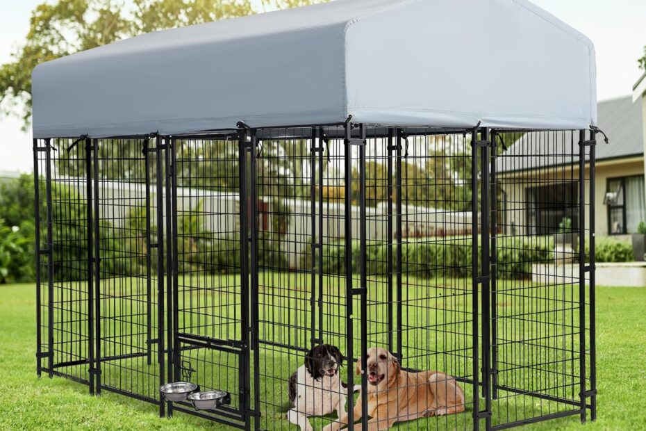 Ultimate Freedom: Grepatio Outdoor Dog Kennel Review for Large Breeds!