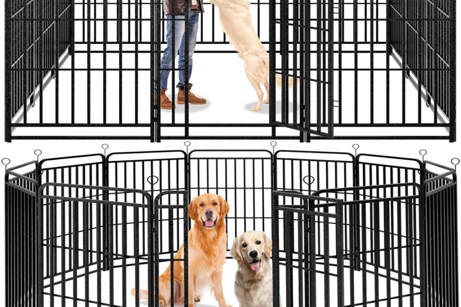 Ultimate Freedom: Review of the 12-Panel Heavy Duty Dog Playpen for Outdoor Adventures