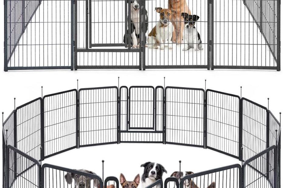 Ultimate Freedom: Review of the Mestyl 40" Dog Playpen for Pets of All Sizes