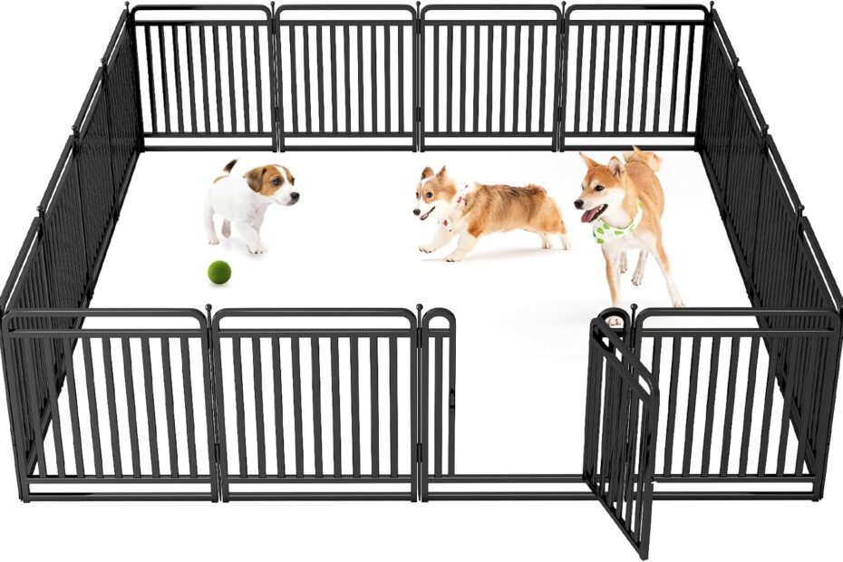 Ultimate Freedom: Review of the New Thickened Dog Playpen for Happy, Safe Play!