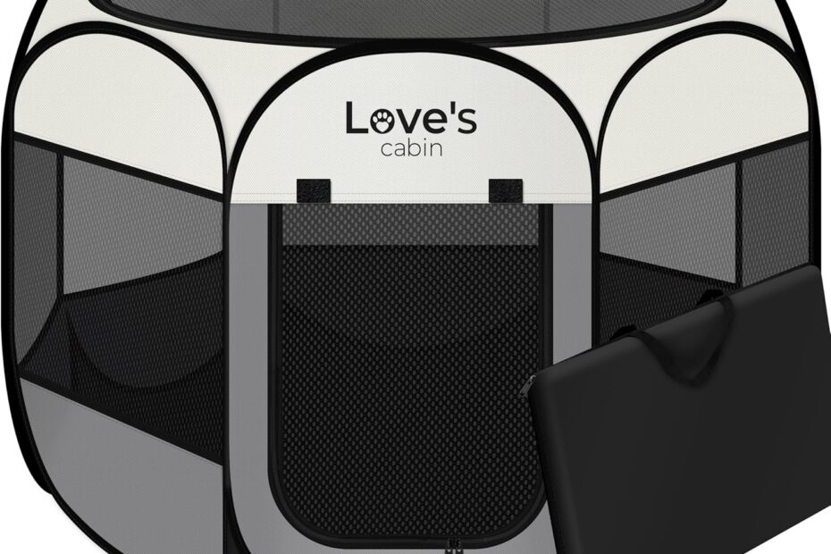 Ultimate Guide to Love's Cabin Pet Puppy Playpen: A Versatile Haven for Your Furry Friends!