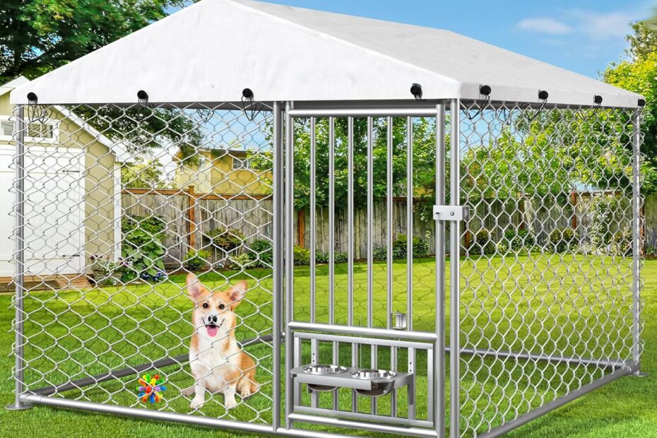 Ultimate Outdoor Comfort: The 6.7 x 6.7 ft Heavy Duty Dog Kennel Review