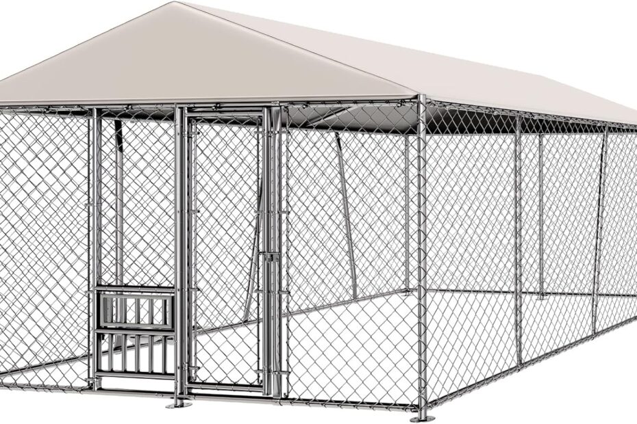 Ultimate Outdoor Dog Haven: Review of the 10 x 15FT Heavy Duty Kennel