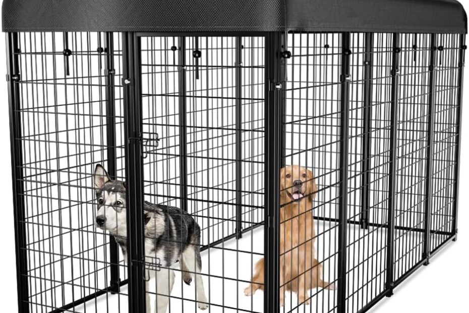 Ultimate Outdoor Dog Kennel: Review of the Heavy Duty 8'x6'x4' Playpen