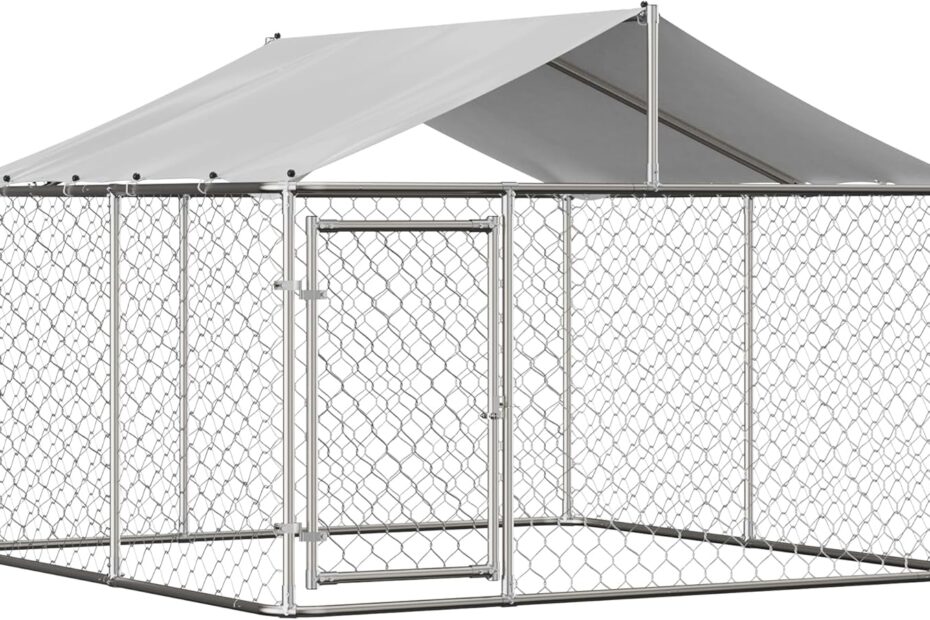 Ultimate Outdoor Dog Kennel: Review of the Heavy Duty Galvanized Steel Enclosure