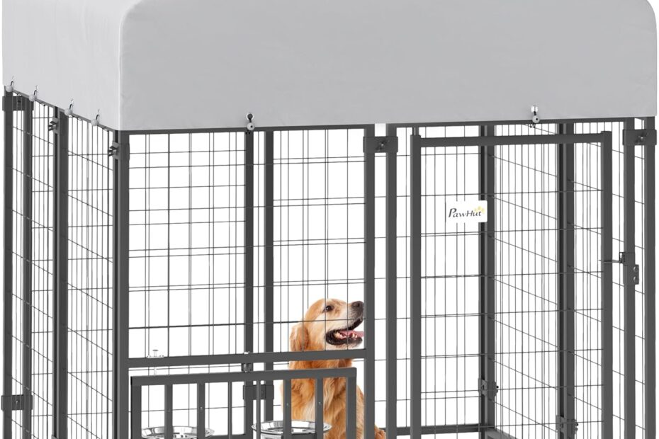 Ultimate Outdoor Dog Kennel: Review of the PawHut Heavy-Duty Dog Run