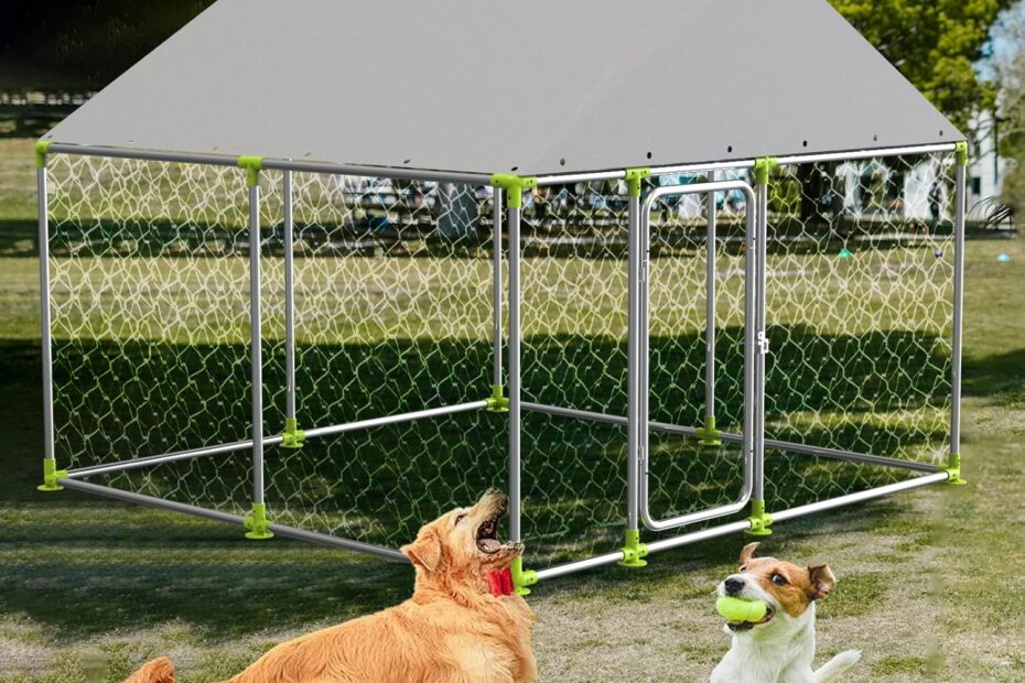 Ultimate Outdoor Safety: Review of the Heavy-Duty Galvanized Steel Dog Kennel