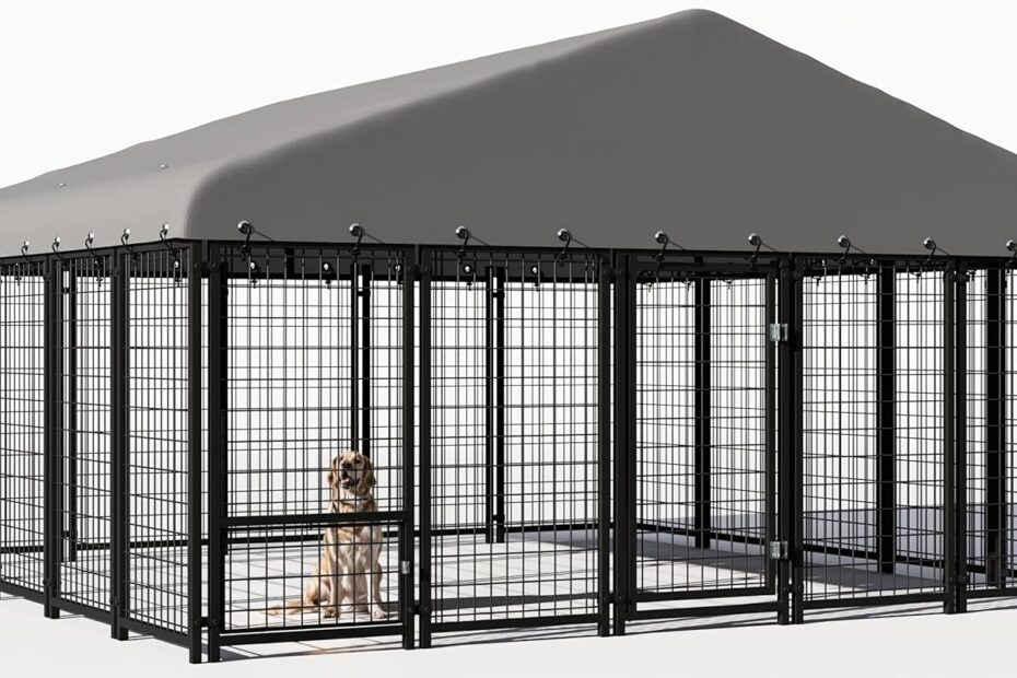 Ultimate Outdoor Safety: Review of the Heavy-Duty Large Dog Kennel