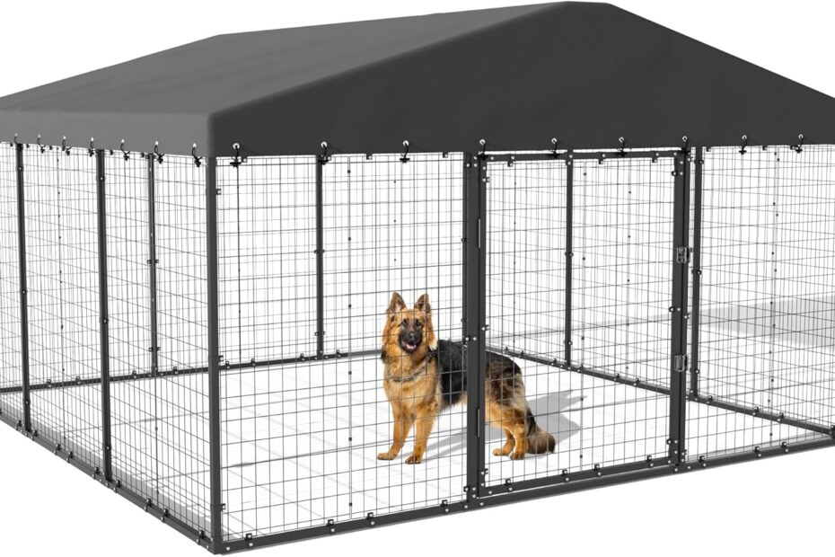 Ultimate Protection: Review of the Kullavik Heavy-Duty Outdoor Dog Kennel