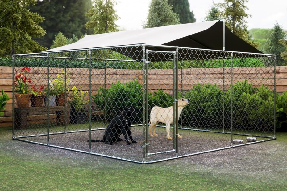 Ultimate Protection: Review of the Large Outdoor Dog Kennel with UV & Waterproof Cover