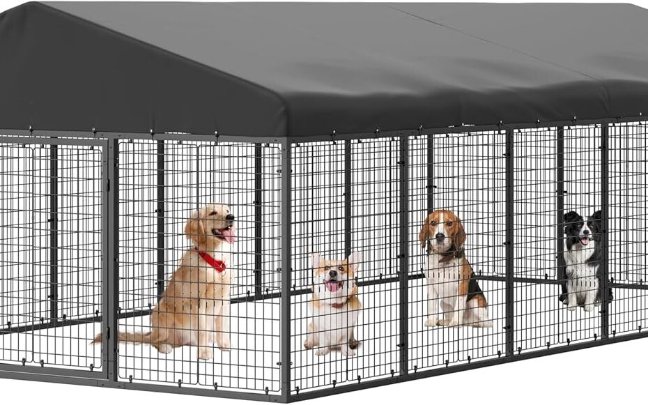 Ultimate Review: 236" x 118" Outdoor Dog Kennel - Safety and Comfort for Your Furry Friends