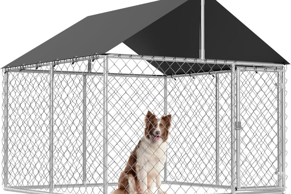 Ultimate Review: Heavy Duty 80"x80" Outdoor Dog Enclosure for Safety and Comfort